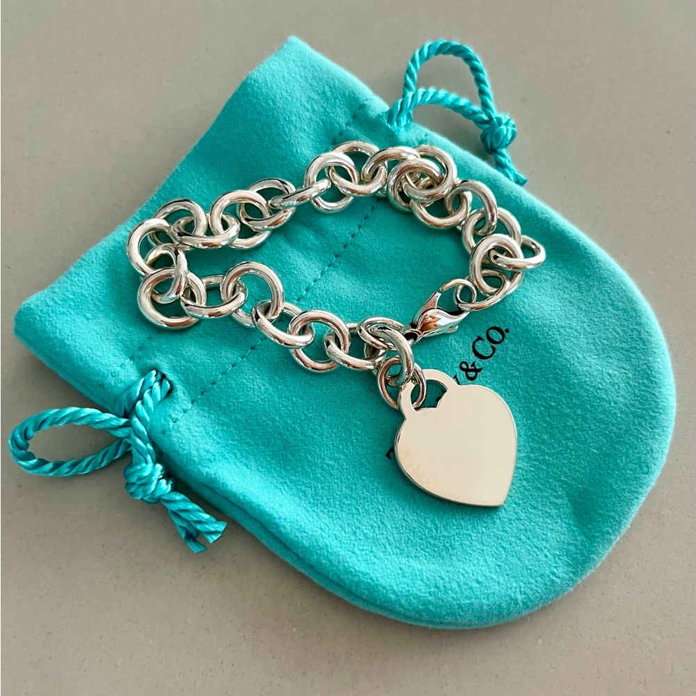 Classic Tiffany and Co. Heart bracelet